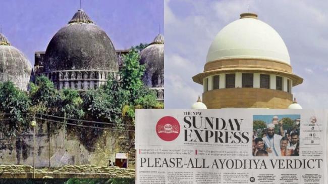 How Indian newspapers reported the historic Ayodhya Judgement - Sakshi Post