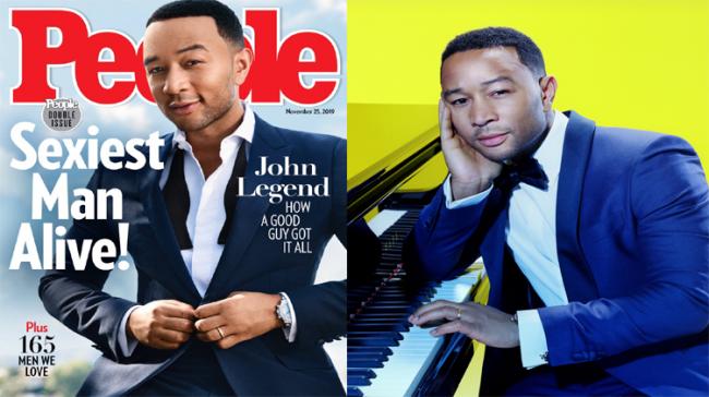 John Legend on the cover of People Magazine - Sakshi Post
