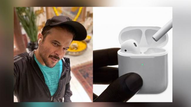 Anil Kapoor took to his Instagram and shared a selfie with Apple Airpods Pro - Sakshi Post