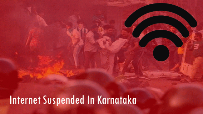 Internet Suspended In Karnataka&amp;amp;nbsp; - Sakshi Post