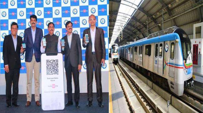 QR code-based e-tickets for Hyderabad metro commuters - Sakshi Post