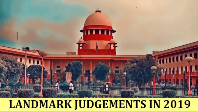 Landmark Judgements By India&amp;apos;s Apex Court - Sakshi Post