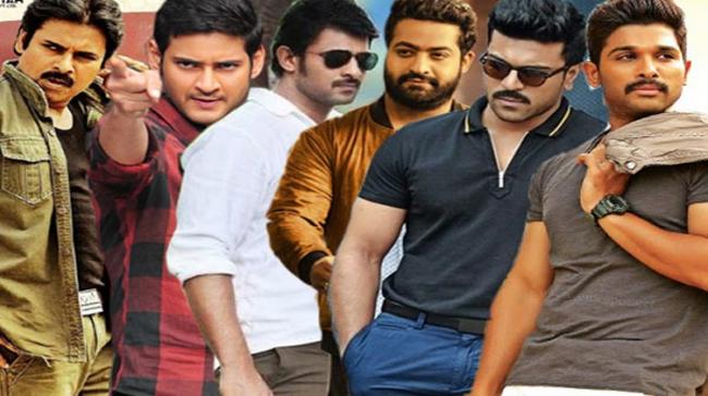 A collage picture of all Tollywood heroes - Sakshi Post