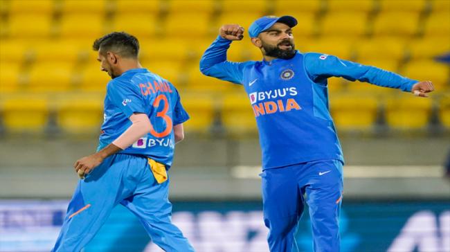 India beat New Zealand via Super Over in the fourth T20 International after a second successive tie here on Friday. - Sakshi Post