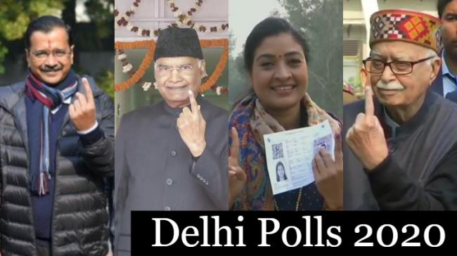 Voting for the assembly elections in Delhi is underway - Sakshi Post