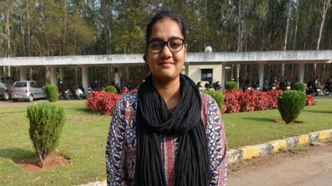 Photo courtesy: V Nandini Soni | Twitter@HydUniv Photo courtesy: V Nandini Soni | Twitter@HydUniv - Sakshi Post
