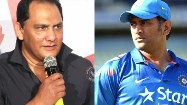 Mohammed Azharuddin and MS Dhoni Mohammed Azharuddin and MS Dhoni - Sakshi Post