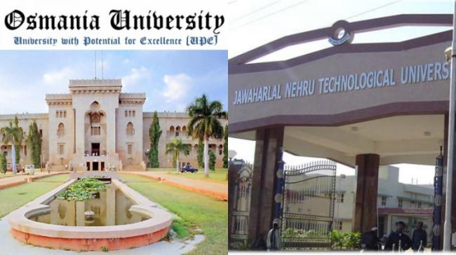 Osmania University (OU) and Jawaharlal Nehru Technological University-Hyderabad (JNTU-H) - Sakshi Post