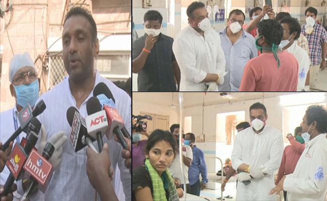 Mekapati Goutham Reddy Speaking to media  Mekapati Goutham Reddy Speaking to media  - Sakshi Post