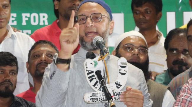 Asaduddin Owaisi Vs BJP - Sakshi Post