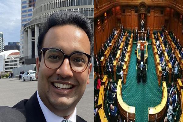 New Zealand MP Dr Gaurav Sharma  takes Oath in Sanskrit - Sakshi Post