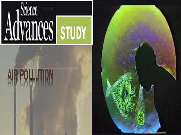 Journal Science Advances Study on Air Pollution and COVID-19 - Sakshi Post