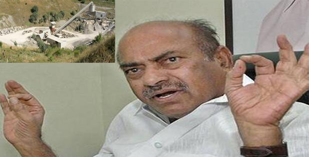 JC Diwakar Reddy Trishul Cements Fined Rs 100 Crore by AP Mines Dept - Sakshi Post