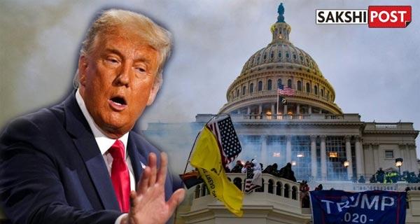 Donald Trump, Capitol Hill Attack Source: Twitter - Sakshi Post