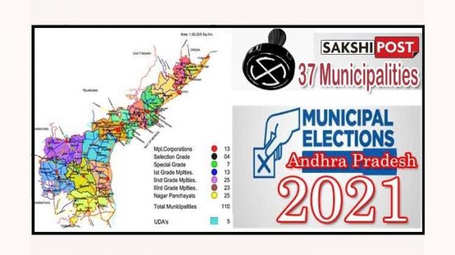 AP Municipal Elections2021 : Pending Works For Remaining 37 Municipalities To Be Cleared By 15th of April  - Sakshi Post