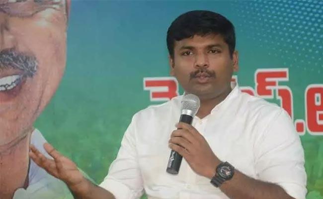 YSRCP Gudivada Amarnath TDP against Vizag development Gudivada Amaranath - Sakshi Post