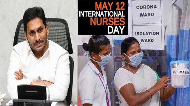 AP CM  YS Jagan Thanks Healthcare Workers on International Nurses Day 2021 - Sakshi Post