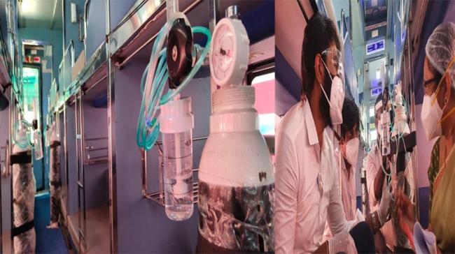YSRCP MP Margani Bharat inside the mini mobile bus facility - Sakshi Post
