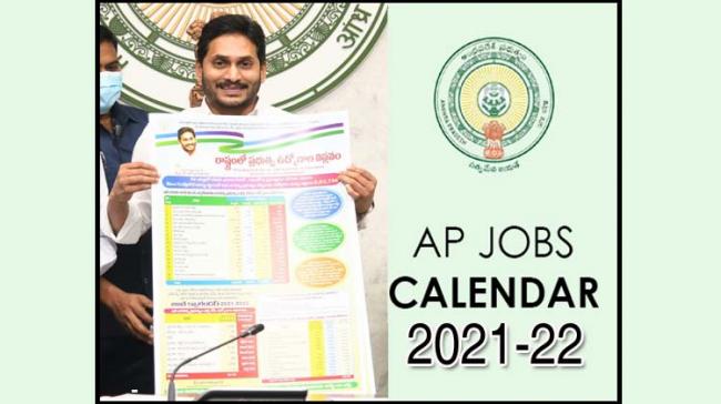 AP CM YS Jagan Releases Job Calendar for  2021-22 Complete list of vacancies - Sakshi Post