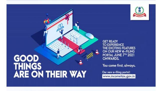 New, taxpayer friendly e-filing portal of IT Department to be launched on 7th June, 2021 - Sakshi Post