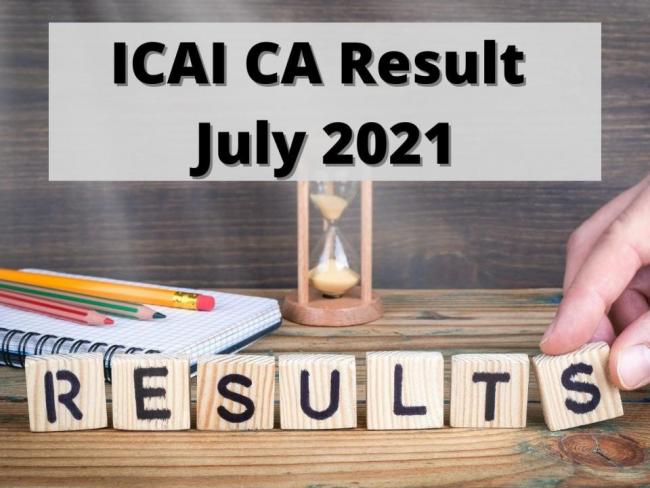 ICAI CA Foundation, Final Results 2021 Released - Sakshi Post
