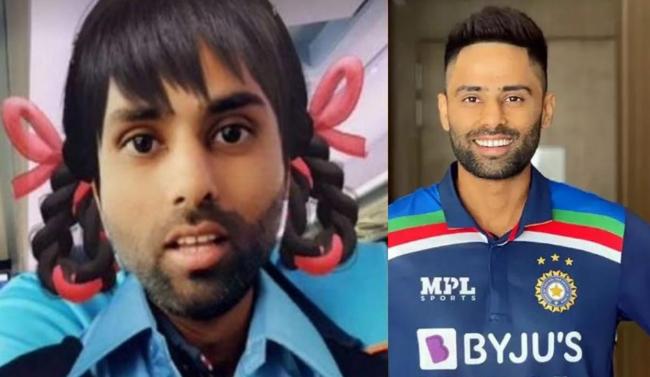 Surya Kumar Yadav funny picture - Sakshi Post