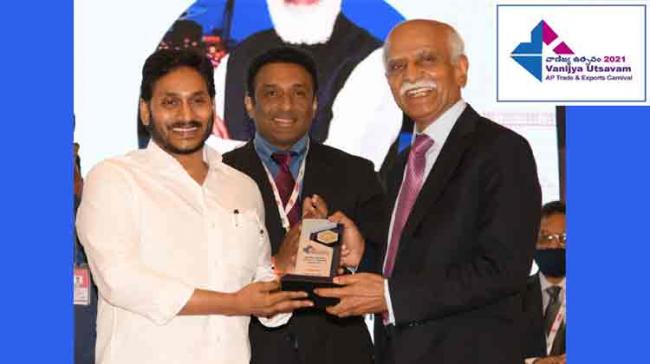 Vanijya Utsavam 2021: AP CM YS Jagan Presents Industry, Export Champion Awards - Sakshi Post