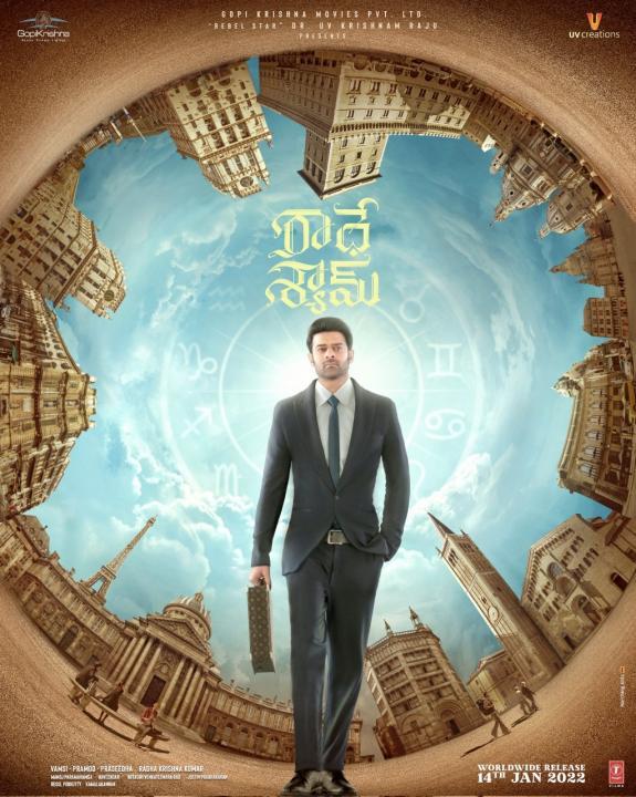 RadheShyam to stick to festive release date of 14th Jan, 2022 - Sakshi Post