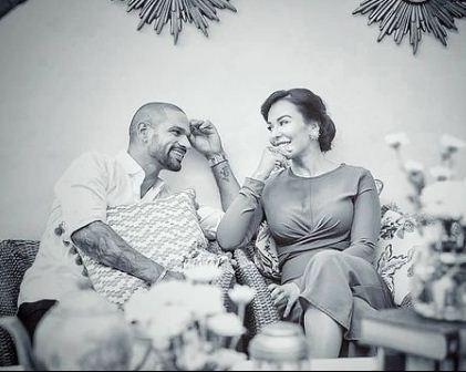 Shikar dhawan and Ayesha Mukherjee - Sakshi Post