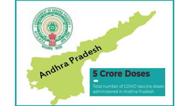 AP Crosses 5 Crore In COVID Vaccine Doses, Joins Top 10 States In Vaccination Drive - Sakshi Post