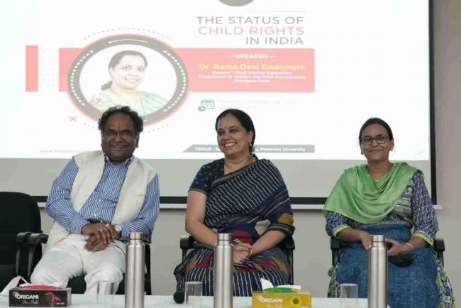 Mahindra University School of Law Organizes Lecture on Status of Child Rights in India - Sakshi Post