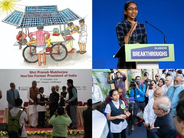 COP26: Tamil Girl Vinisha Umashankar From Tiruvannamalai Urges World To Move Towards Clean Energy - Sakshi Post