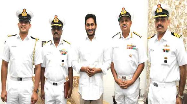 AP CM YS Jagan Invited For Navy Day Celebrations On December 4 - Sakshi Post