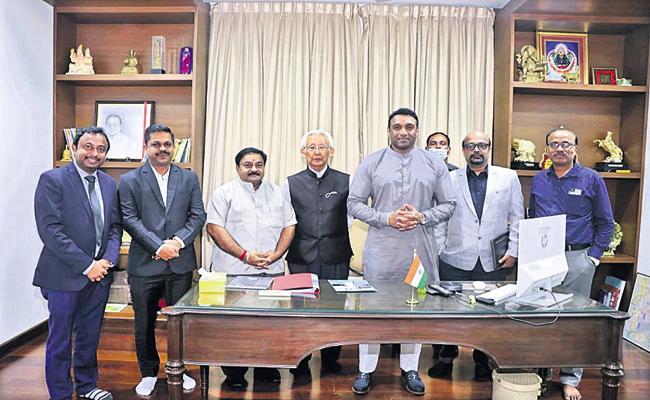 Japanese delegation meets AP Industries Minister Mekapati Goutham Reddy in Nellore - Sakshi Post
