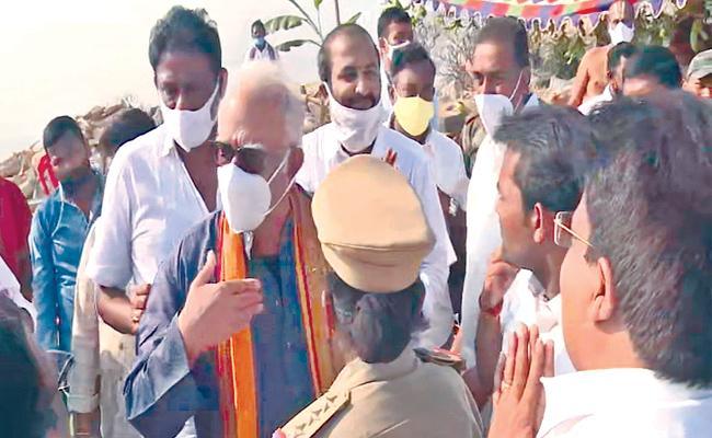 TDP's Ashok Gajapathi Raju booked for creating nuisance at Ramatheertham temple ceremony - Sakshi Post