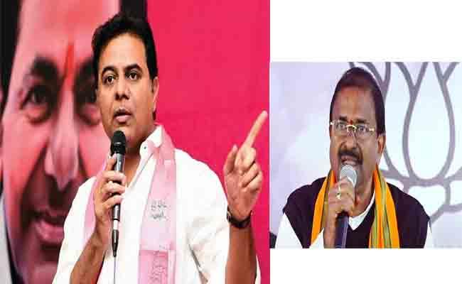 KTR reacts to BJP’s promise of liquor at Rs 75 in Andhra Pradesh - Sakshi Post