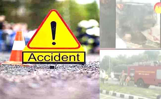 5 pilgrims killed in car crash in Chittoor, Andhra Pradesh - Sakshi Post