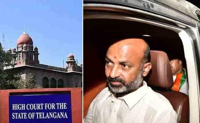 Telangana High Court Grants Bail to Bandi Sanjay - Sakshi Post