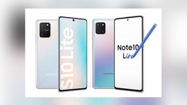 Samsung unveils Galaxy S10 Lite, Note10 Lite smartphones - Sakshi Post