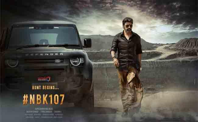 First Look: Nandamuri Balakrishna in Gopichand Malineni's NBK107 First Look: Nandamuri Balakrishna in Gopichand Malineni's NBK107 - Sakshi Post