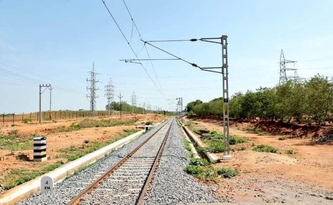  South Central Railway completes electrification works on 163 Route kms in AndhraPradesh (Twitter/@SCRailwayIndia) - Sakshi Post