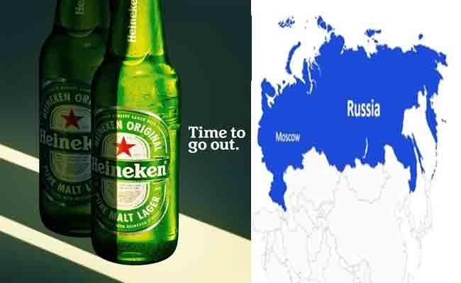 Dutch brewing giant Heineken pulls out of Russia     - Sakshi Post