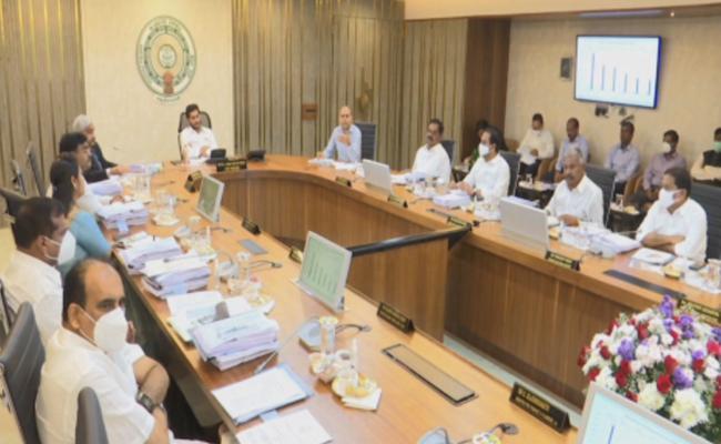 Andhra Pradesh State Cabinet Meeting Chaired by Chief Minister YS Jagan Mohan Reddy Andhra Pradesh State Cabinet Meeting Chaired by Chief Minister YS Jagan Mohan Reddy - Sakshi Post