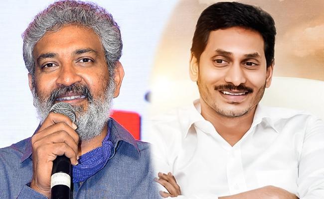 File Pics of SS Rajamouli, AP CM YS Jagan Mohan Reddy SS Rajamouli Thanks AP CM YS Jagan For G.O.On New Movie Tickets Rates - Sakshi Post