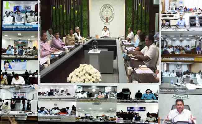 AP CM YS Jagan Conducts Spandana Review Meeting AP CM YS Jagan Conducts Spandana Review Meeting on Roads, Nadu Nedu, Housing Scheme - Sakshi Post