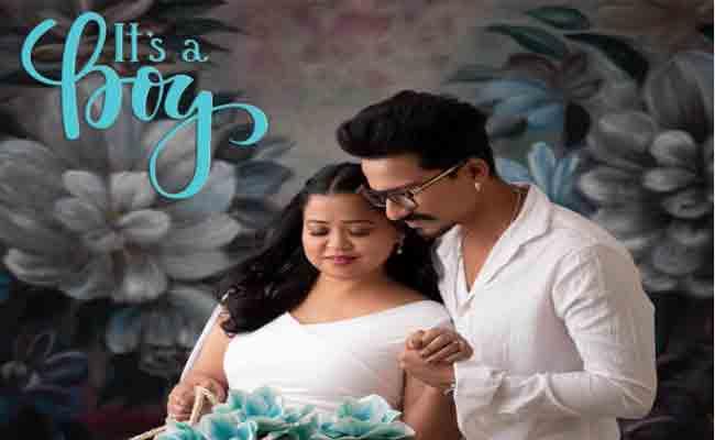  Popular TV hosts Bharti Singh and her husband Haarsh Limbachiya on Sunday announced the arrival of their first child, a baby boy. - Sakshi Post