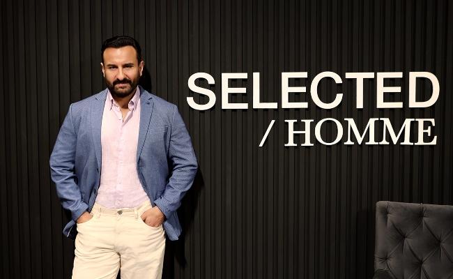 SELECTED HOMME Raises Style Quotient with Brand Ambassador Saif Ali Khan  - Sakshi Post