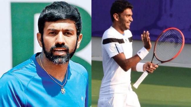 Asiad 2018: Rohan Bopanna, Divij Sharan Win Gold Medals For India Asiad 2018: Rohan Bopanna, Divij Sharan Win Gold Medals For India - Sakshi Post