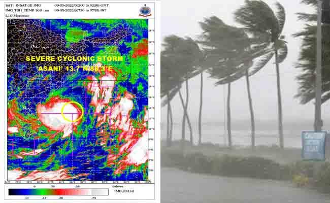 Cyclone Asani Effect: Heavy Rainfall Likely For 3 Days Over North Coastal AP - Sakshi Post