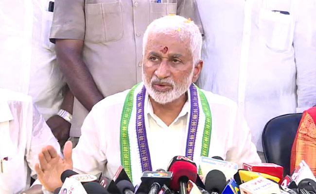 YSRCP MP V Vijayasai Reddy YSRCP MP V Vijayasai Reddy accepts Nara Lokesh's challenge - Sakshi Post